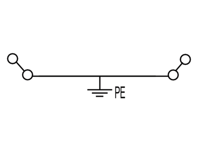 1010200000 WPE 6 mm² Topraklama Klemens 800V