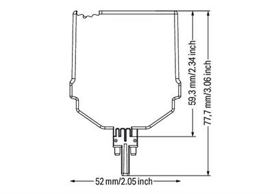WAGO 2042-3014   Röle Modülü Nominal Giriş Gerilimi 24VDC 2 Normalde Açık Kontak Sınırlayıcı Sürekli Akım 8A Demiryolu Yeşil Durum Göstergesi Modül Genişliği 20mm