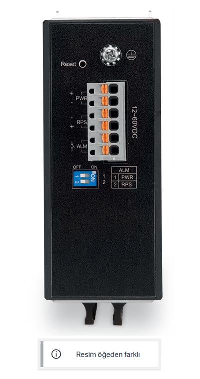 852‐1106 Endüstriyel Switch 16 Port 10/100/1000 Base-T Ethernet Switch