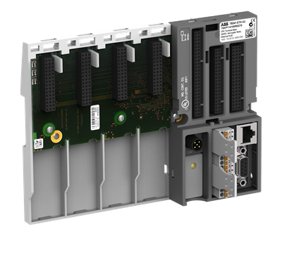 TB541-ETH  TERMİNAL TABANI AC500 V2 İÇİN İLETİŞİM MODÜLÜ İÇİN 4 YUVA ETHERNET ARAYÜZÜ - 2 SERİ ARAYÜZ RS232/RS485