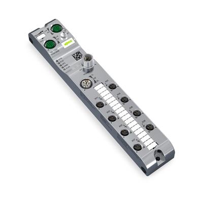 WAGO 765-1205/100-000   8 Kanallı Dijital Giriş/Çıkış EtherCAT 24VDC/2.0A 8xM8 Bağlantı SlimLine