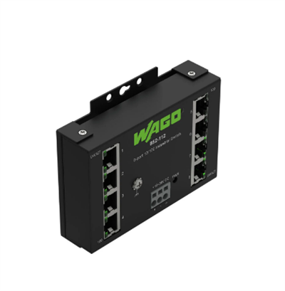 Wago 852-112 Endüstriyel ECO Switch, 8 Port