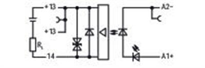 WAGO 859-761   Optokuplör modülü Nominal giriş gerilimi 24VDC Çıkış gerilimi aralığı 3 - 30 VDC Sınırlayıcı sürekli akım 3A 2 telli bağlantı Kırmızı durum göstergesi Modül genişliği 6mm Gri