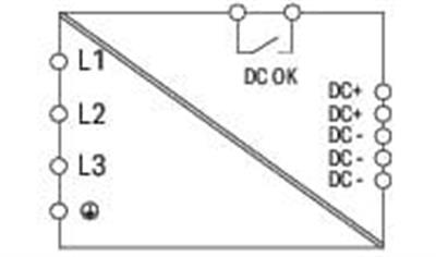 WAGO 787-742  Anahtarlamalı Mod Güç Kaynağı Eco 3 Fazlı 24VDC Çıkış Gerilimi 20A Çıkış Akımı DC OK Kontak