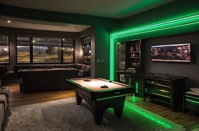 CT-4483 10 ÇİP İÇ MEKAN (7W) YEŞİL ŞERİT LED (5mt)