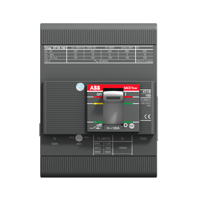 1SDA067422R1 XT1N 160 TMD 63A 36KA 4P Ter. Man. Korumalı Şalter
