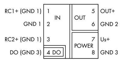 WAGO 857-552   Akım Sinyali Şartlandırıcı Rogowski Bobinleri İçin Giriş Akım ve Gerilim Çıkışı Sinyali Dijital Çıkış Yazılım Üzerinden Konfigürasyon Besleme Gerilimi 24 VDC 6mm Modül Genişliği 2.50 mm²