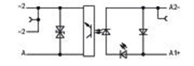 WAGO 859-796   Optokuplör Modülü Nominal Giriş Gerilimi 24VDC Çıkış Gerilimi Aralığı 3 - 30VDC Sınırlayıcı Sürekli Akım 0.1A 2 Telli Bağlantı Demiryolu Frekans 10kHz Modül Genişliği 6mm Gri