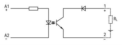 WAGO 286-794   Optokuplör Modülü Nominal Giriş Gerilimi 24VDC Kırmızı Durum Göstergesi Gri