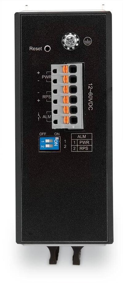 WAGO 852-1106  Endüstriyel Switch 16 Port 1000Base-T Geniş Sıcaklık Aralığı Metalik Siyah