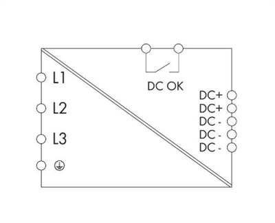 Wago 787-2742 787-2742 3 faz Giriş AC 325V 575V 24VDC/20A Standart Epsitron Güç Kaynağı