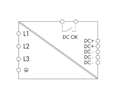 Wago 787-2744 787-2744 3 faz Giriş AC 325V 575V 24VDC/40A Standart Epsitron Güç Kaynağı