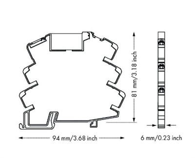 Wago 857-305 Dc 48V 6.5mA Röle Modülü