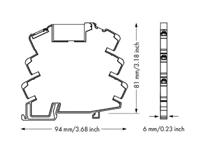 Wago 857-303 Dc 12V 17mA Röle Modülü