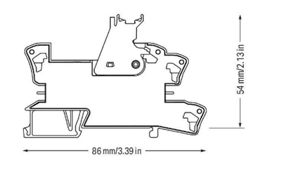 Wago 788-516 Ac 230V 2x8A Soketli Durum Göstergeli Röle Modülü