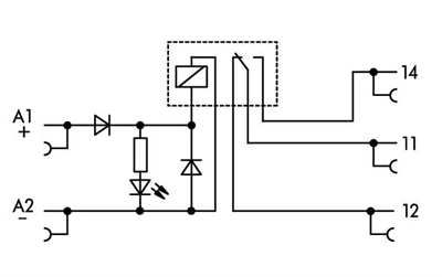 WAGO 857-304 24V DC Slim Röle