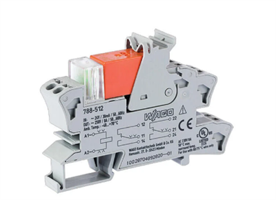 Wago 788-512 Ac 24V 2x8A Durum Göstergeli Röle Modülü