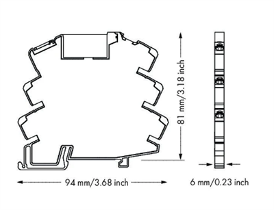 WAGO 857-304 24V DC Slim Röle