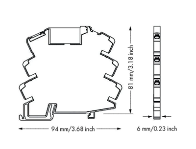 Wago 857-354 Ac/Dc 24V 8mA Röle Modülü