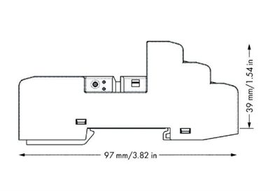 Wago 858-100 Ray Tipi Röle Soketi