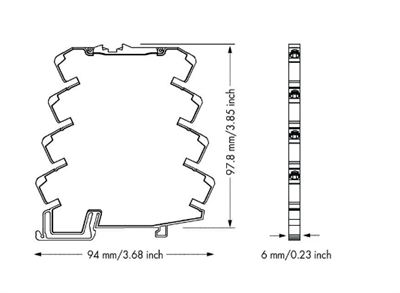 Wago 857-800 PT100 Dönüştürücü RTD sensörler için sıcaklık sinyali şartlandırıcı; Akım ve gerilim çıkışı sinyali