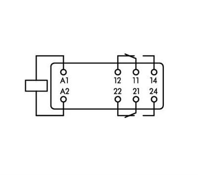 Wago 788-180 220Vac 2 Değiştirici Kontak Yedek Röle