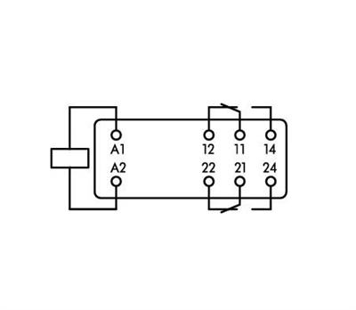 Wago 788-156 24Vdc 2 Değiştirici Kontak Yedek Röle