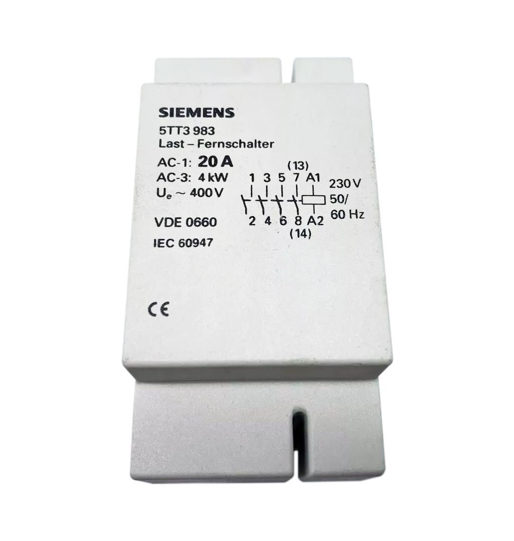 5TT3983 4NA 20A INSTA Kontaktör, 230VAC