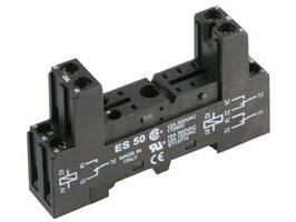 PES-35 G2R-1 serisi PCB röleler için soket, DIN ray montajlı, 5 pinli, vidalı te