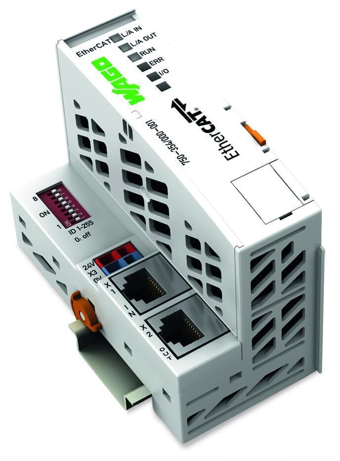 WAGO 750-354/000-002   Fieldbus Kuplörü EtherCAT ID Switch 100 Mbit/s Arıza Teşhisi