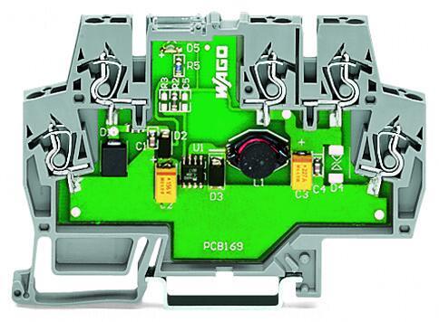 WAGO 859-802  DC/DC Konvertör 24VDC Giriş Gerilimi 10VDC Çıkış Gerilimi 0.5A Çıkış Akımı 2.50mm² Gri