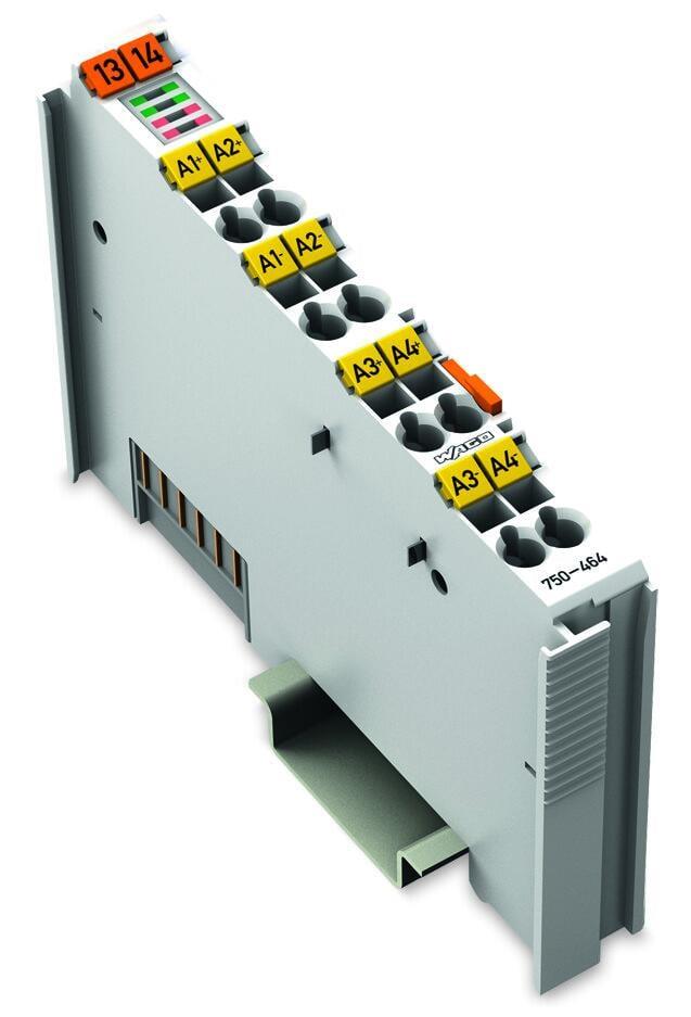 WAGO 750-464 2/4 Kanallı Analog Giriş Direnç Ölçümü Ayarlanabilir