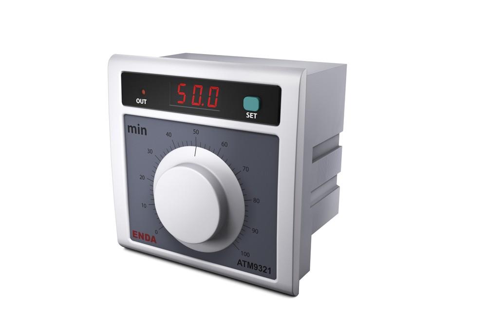 ENDA ATM9321-230 Dijital Göstergeli Analog Zaman Rölesi 96x96mm 230V AC +%10 -%20