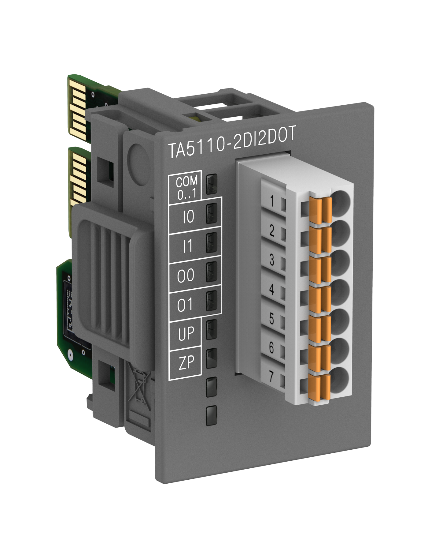 TA5110-2DI2DOT  DİJİTAL G/Ç SEÇENEK KARTI 2 DI 24VDC 2 DO 24VDC 0.5A YAYLI TERMİNALLER DAHİLDİR 