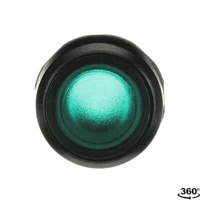 1SFA611100R1102 MP1-11G Yeşil Işıklı Yaylı Buton Kafası Düz Kafalı