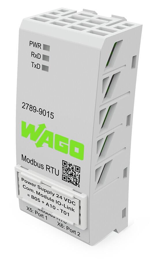 WAGO 2789-9015 İletişim Modülü Modbus RTU RJ45 İletişim Yeteneği