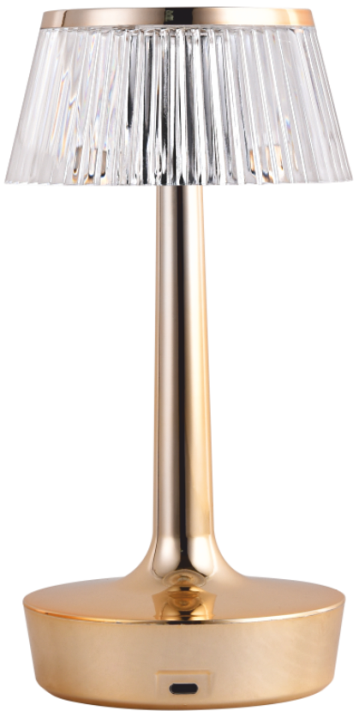 CT 8434 RİO DEKORATİF MASA LAMBASI ŞARJLI DİMERLİ 