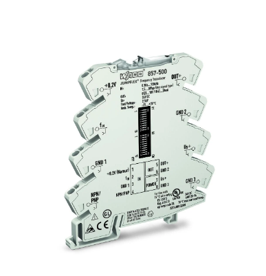 Wago 857-500 Frekans Transdüseri NAMUR, NPN veya PNP sensör sinyal analog sinyal çevirici