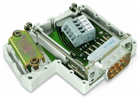 WAGO 750-960 Fieldbus Konnektörü PROFIBUS D-sub Erkek Konnektörlü 9 Kutuplu