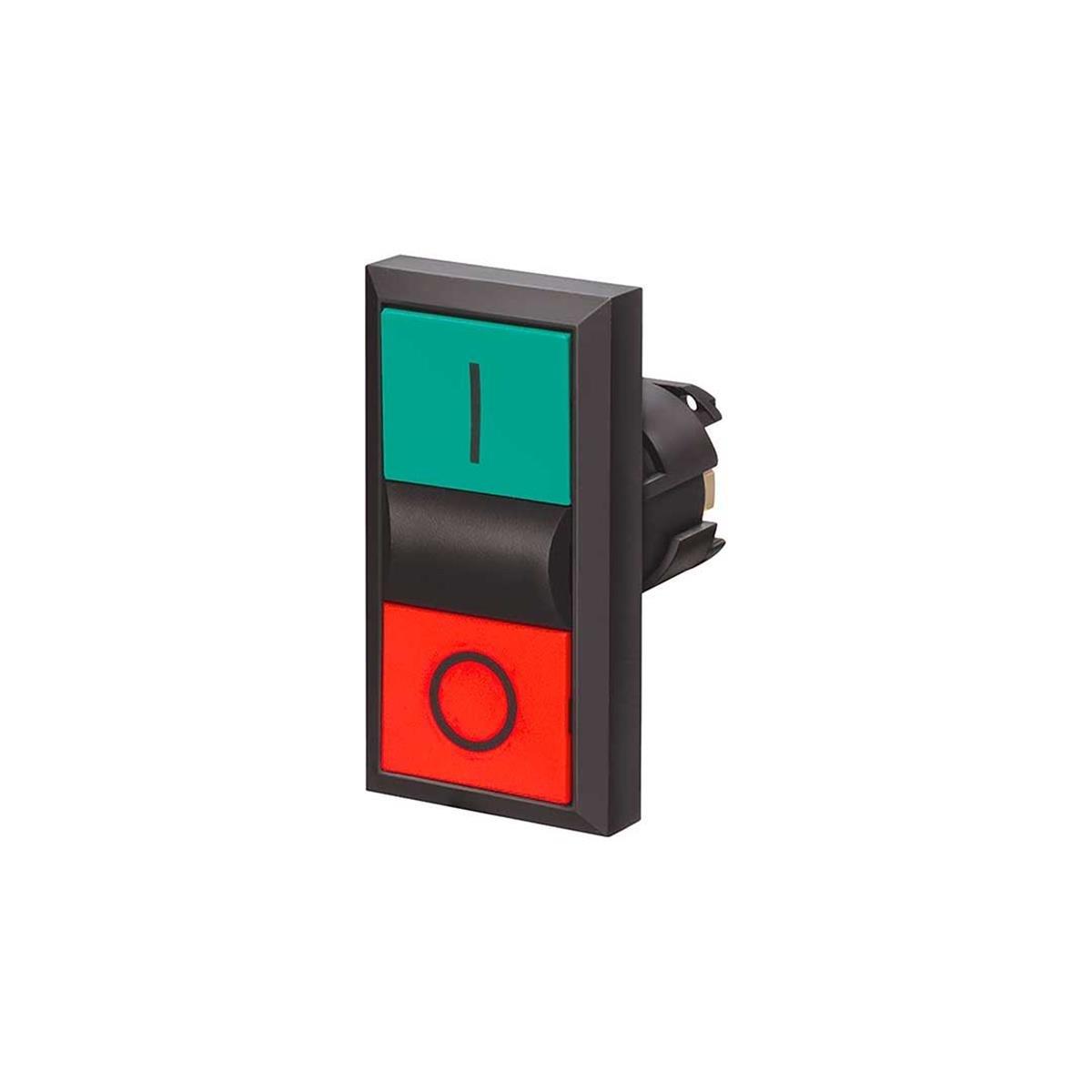 3SB3100-8AC21 Plastik Kırmızı/Yeşil İkiz Buton