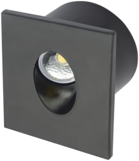 CT 5179G 3W 3200K SİYAH KASALI LEDLİ KORİDOR ARMATÜRÜ