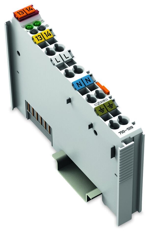 WAGO 750-509   2 Kanallı Dijital Çıkış 230 VAC 0.3A Solid-State