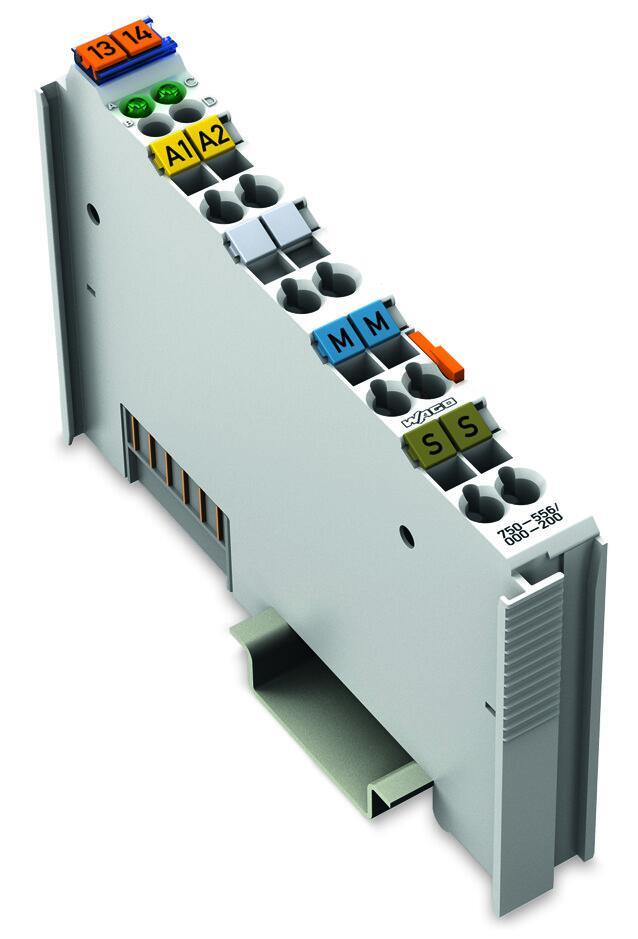 WAGO 750-556/000-200   2 Kanallı Analog Çıkış ±10 VDC S5 PLC Veri Formatı