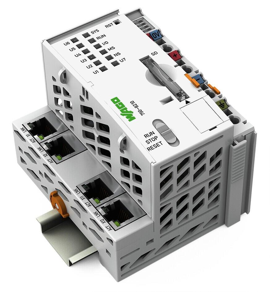 WAGO 750-8210  Kontrolör PFC200 2.Nesil 4xETHERNET
