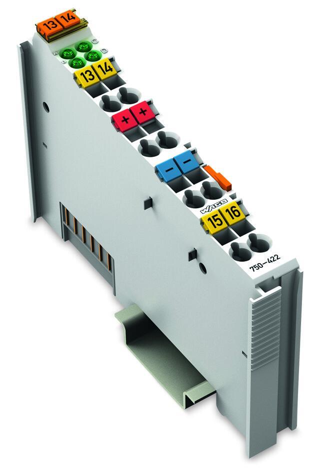 WAGO 750-422   4 Kanallı Dijital Giriş 24 VDC Pals Uzantısı