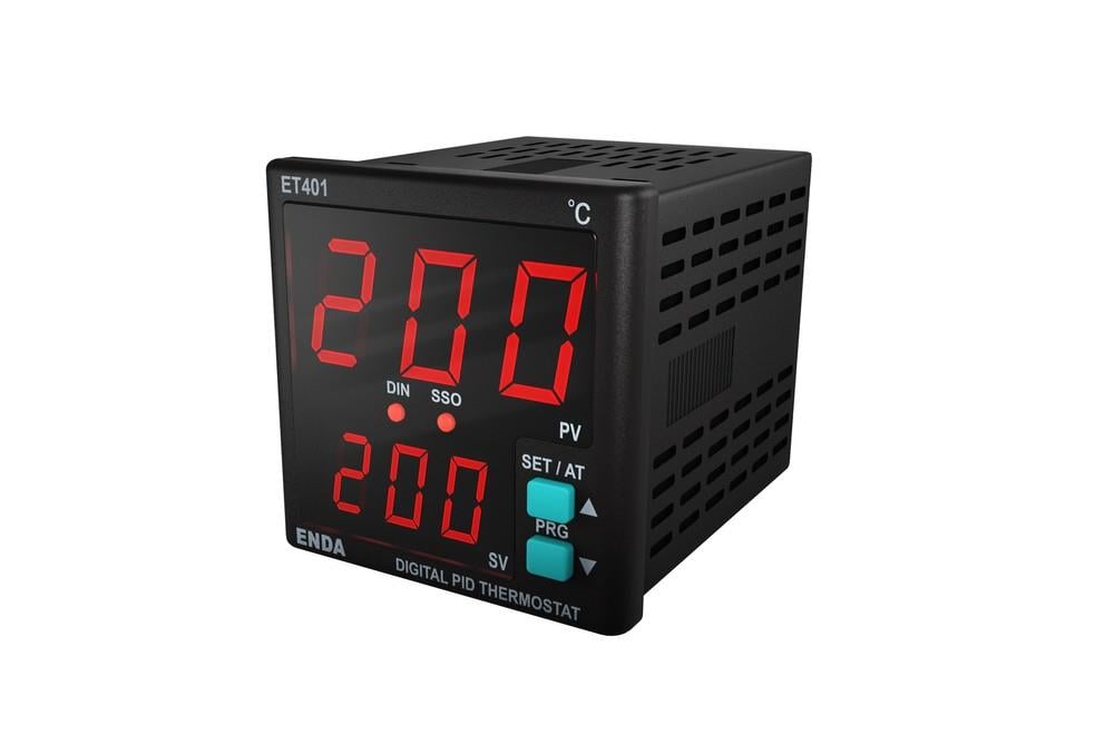 ENDA ET401-230 PID DİJİTAL TERMOSTAT 48x48mm 230V AC +%10 -%20 50/60Hz 