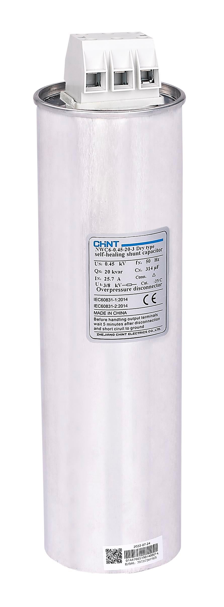 799011 NWC6-230V 0.25kvar 1P Kondansatör