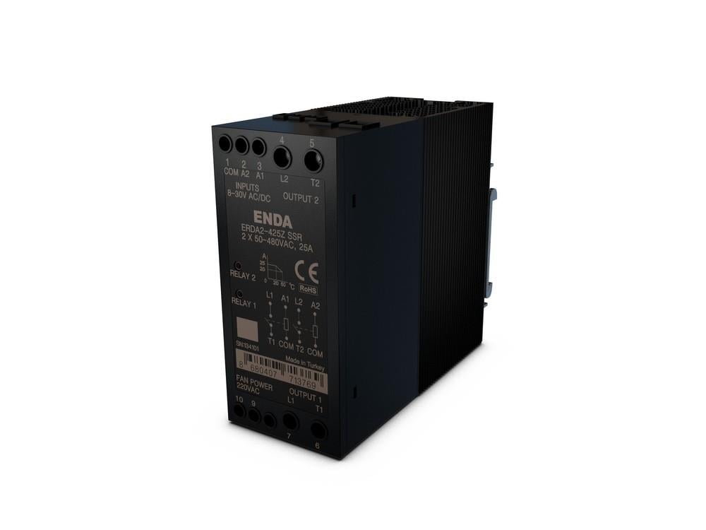 ENDA ERDA2-225Z Ray Montaj SSR-Solid State Röle     