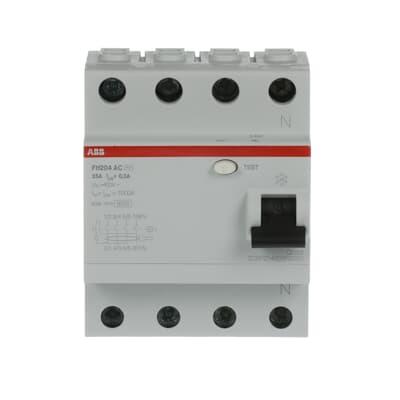 2CSF204003R3250 FH204AC-25/0.3 4X25A 300mA KAK Röle FH200 AC Tipi