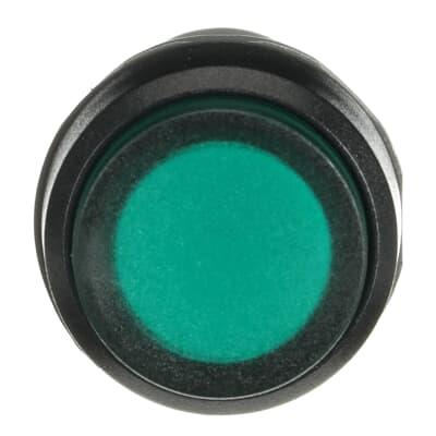 1SFA619102R1112 CP3-11G-10 1NA Yeşil Işıklı Yaylı Buton Çıkık Kafalı